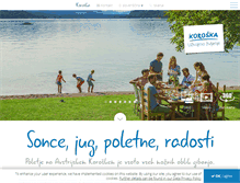 Tablet Screenshot of koroska.info